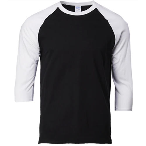 76700 GILDAN® PREMIUM COTTON™ ADULT 3/4 SLEEVE RAGLAN T-SHIRT | The ...